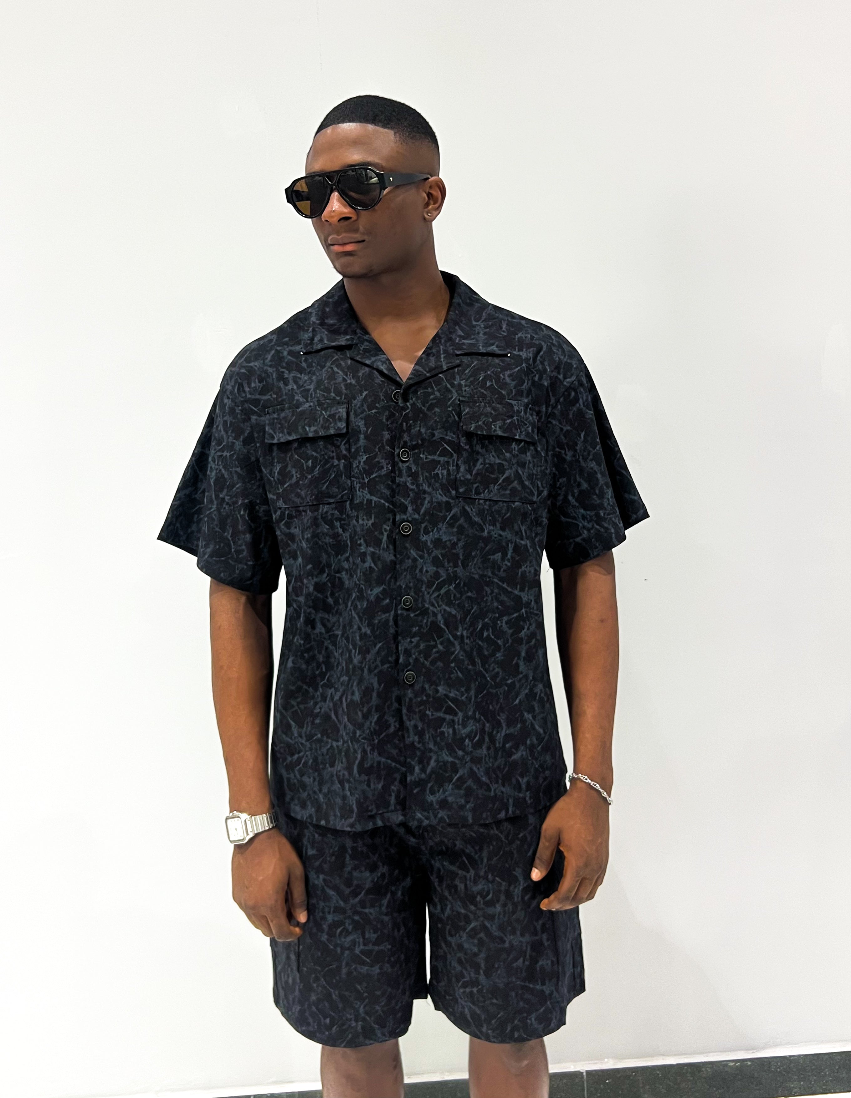 Daper Dark Floral Outer Set