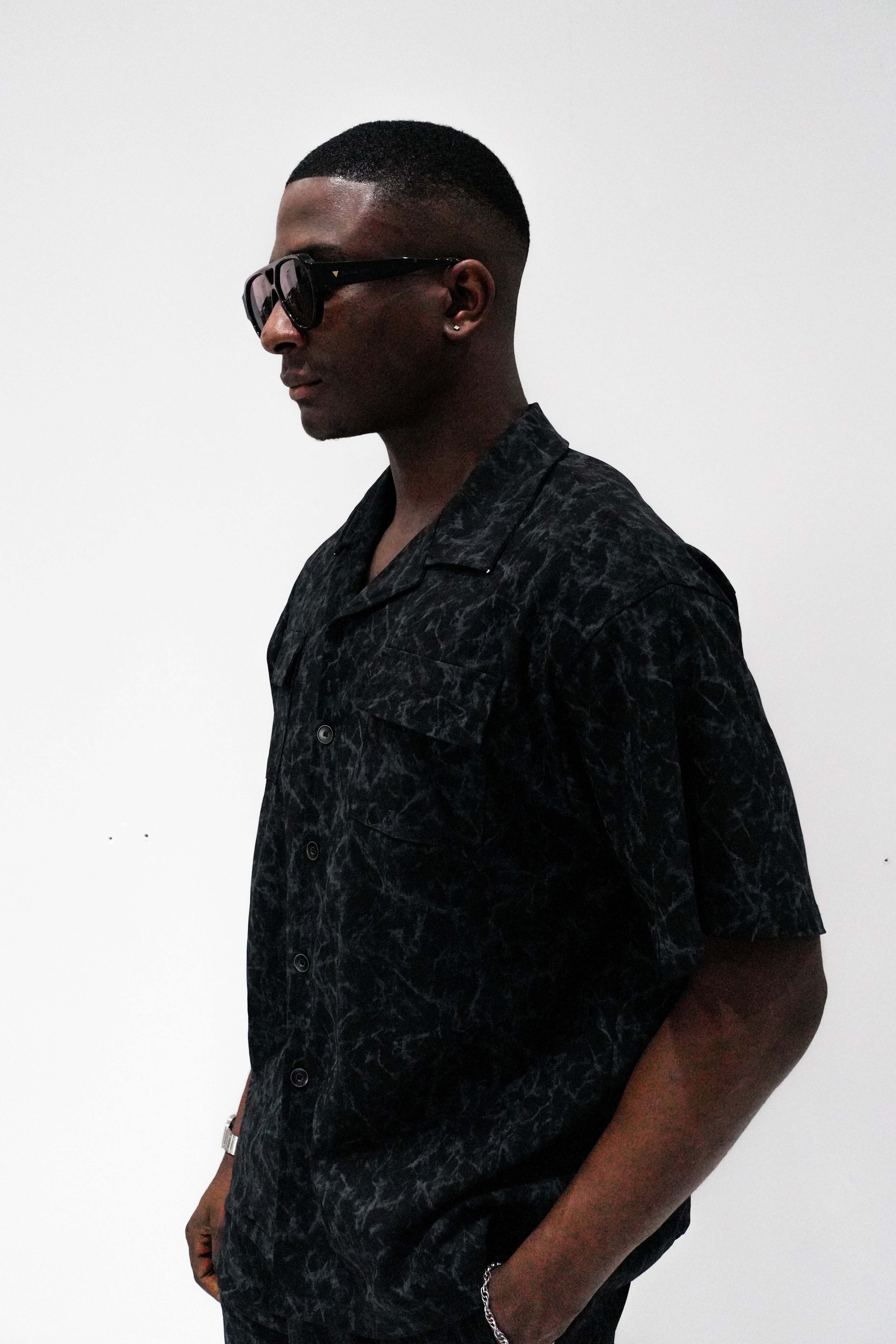 Daper Dark Floral Outer Set